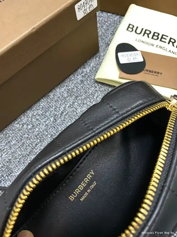 Official First Bag Ru Lola BURBERRY Bag MINI Camera 0523